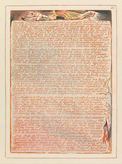 Jerusalem, Plate 36 by William Blake